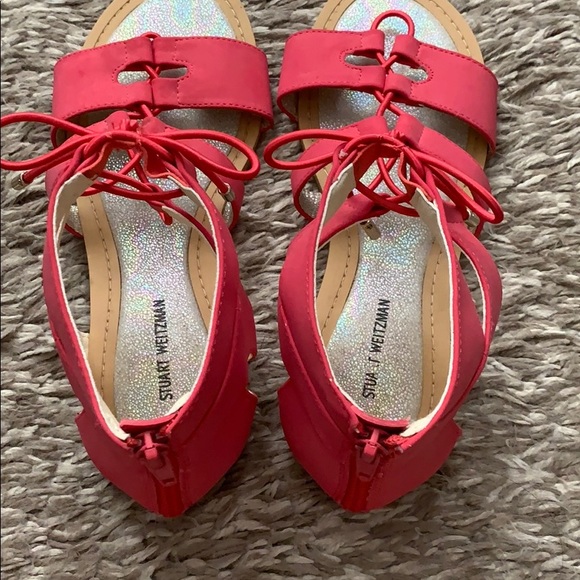 Stuart Weitzman Girl Camia Romanesque Sandals - Picture 2 of 7